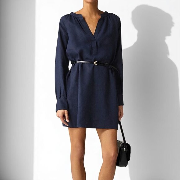 Madewell Dresses & Skirts - J. Crew Cabana mini dress in linen Size XS